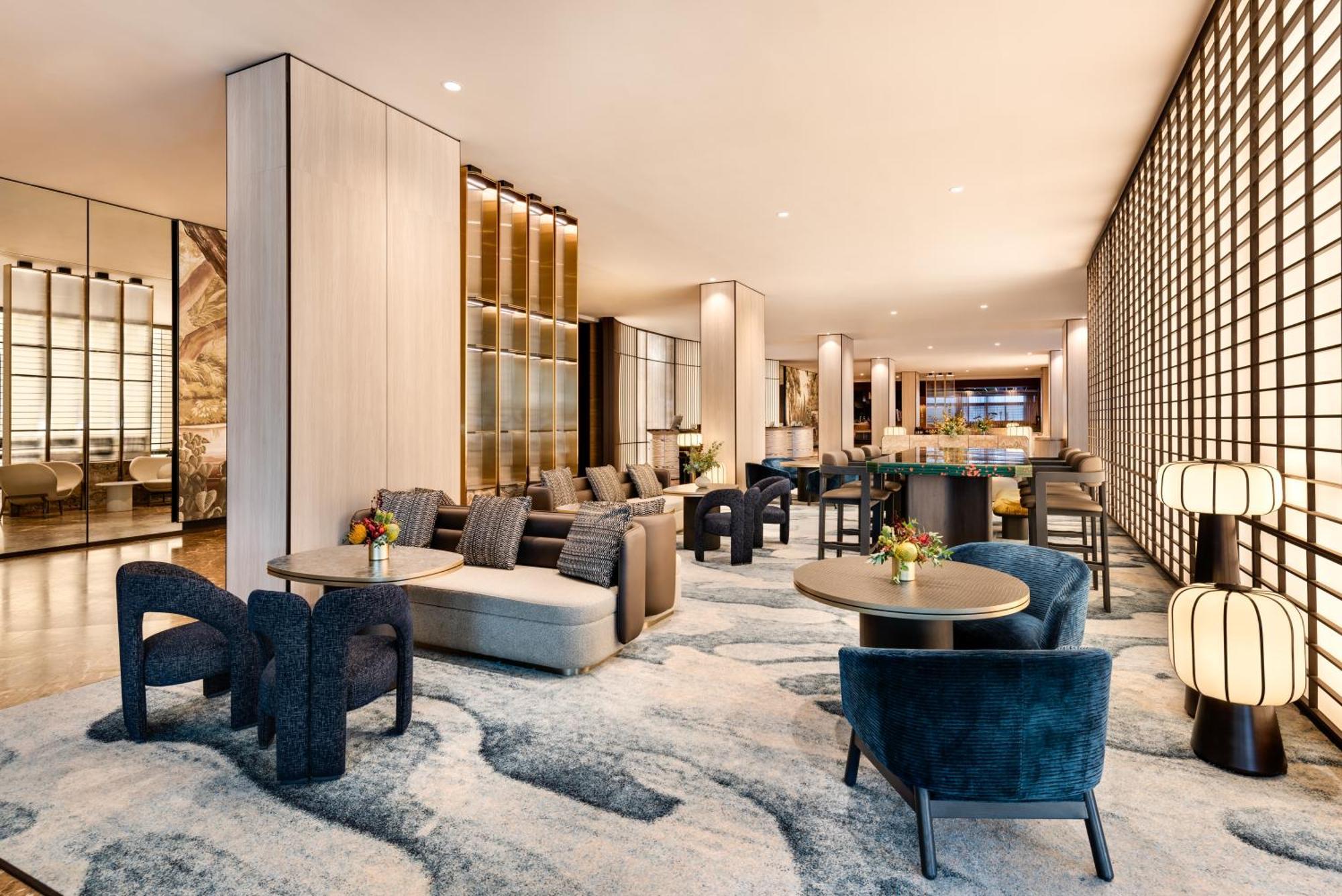 Pan Pacific Perth Hotel Exterior foto The lobby of the hotel