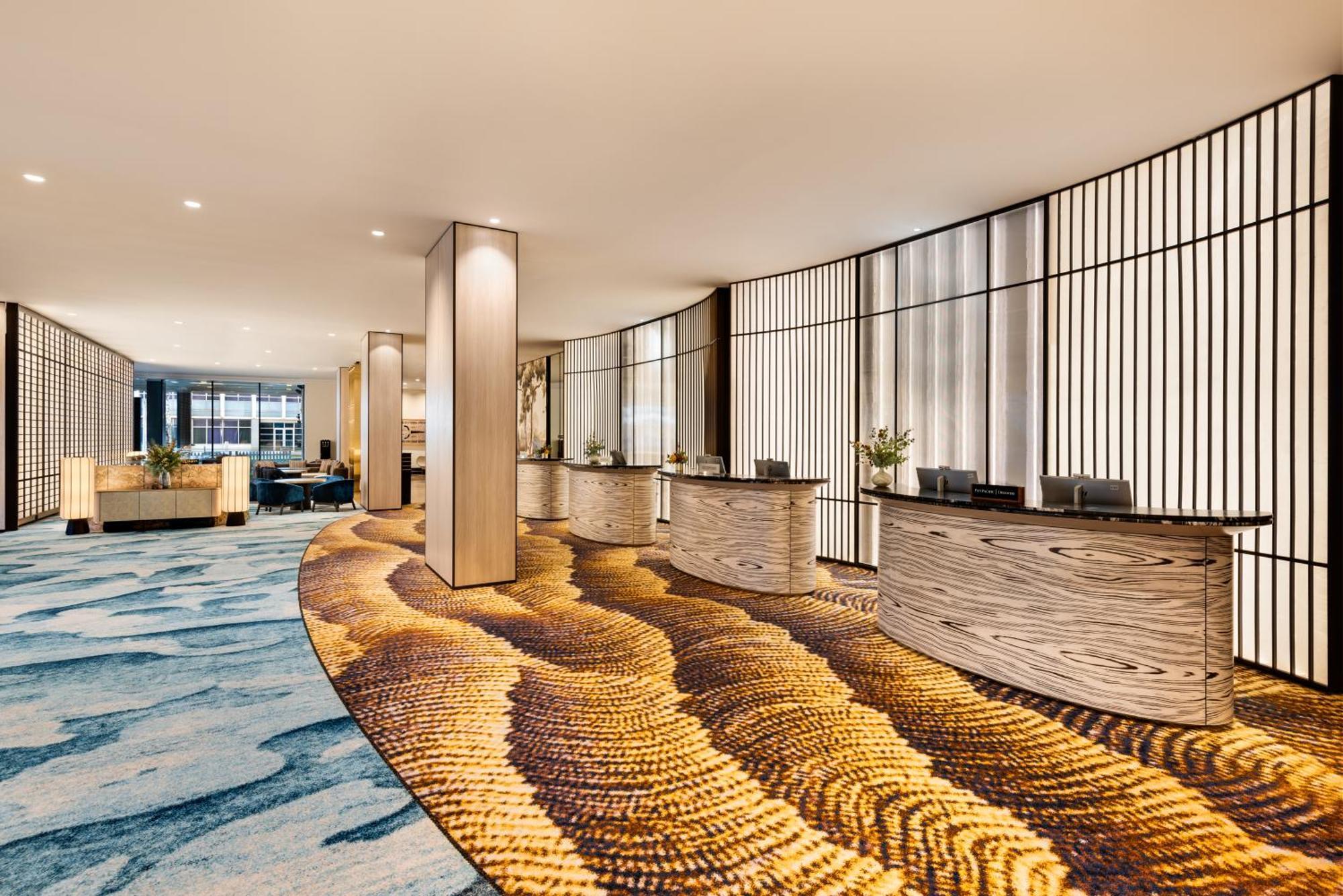 Pan Pacific Perth Hotel Exterior foto The lobby of the hotel